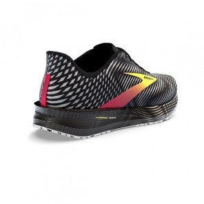 BROOKS HYPERION TEMPO Homme BLACK/PINK/YELLOW