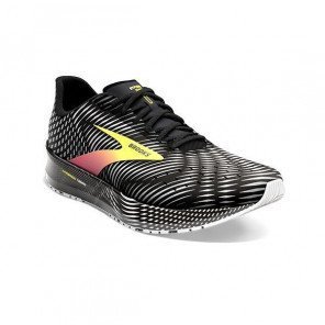 BROOKS HYPERION TEMPO Homme BLACK/PINK/YELLOW
